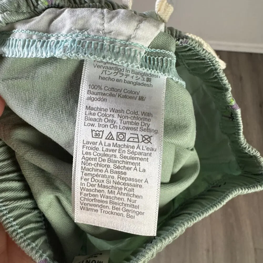 Crewcuts J.Crew Chino Dock Short Baby Boys 18-24M Light Mint Sailboat Drawstring